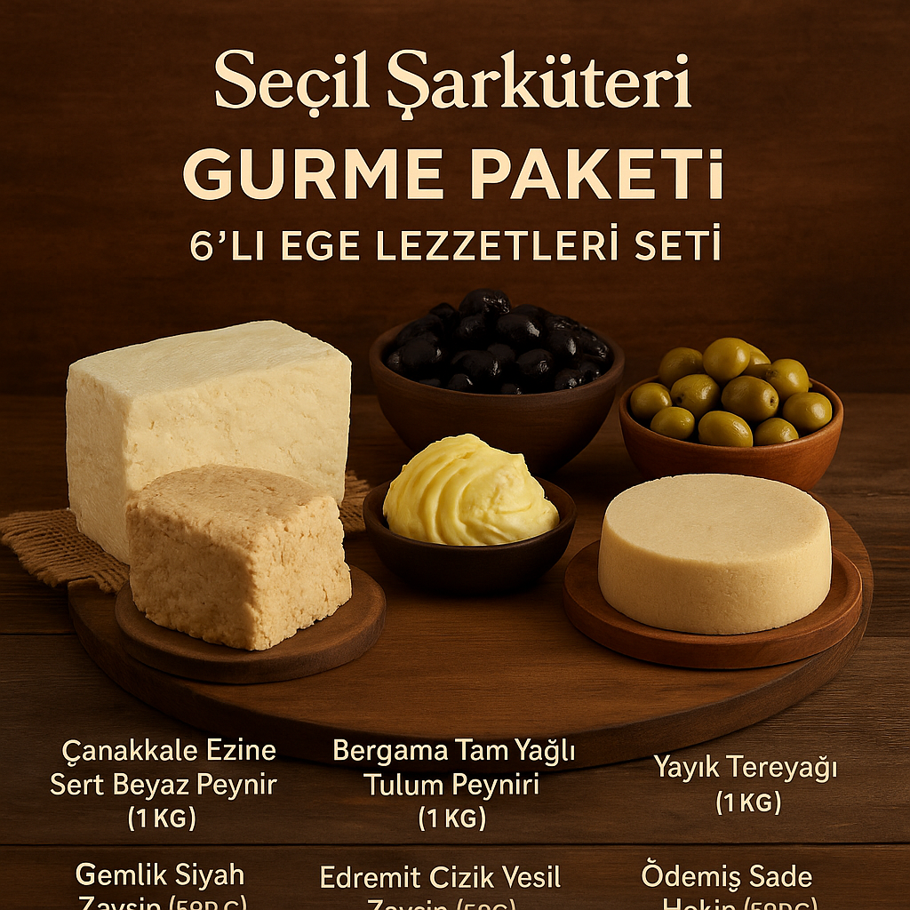 Seçil Şarküteri Gurme Paketi (6’lı Ege Lezzetleri Seti)